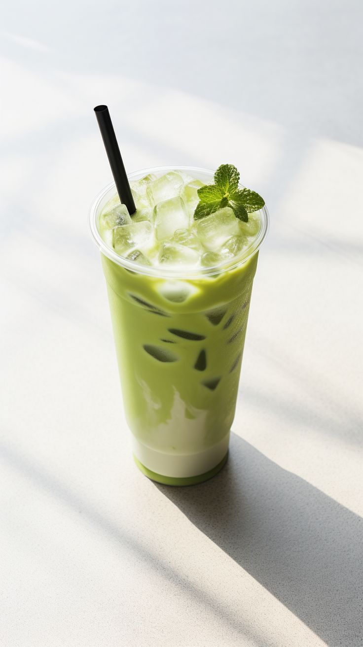 Iced Matcha Latte image